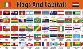 img 1 attached to 🌍 Flags Capitals Placemat by Little Wigwam