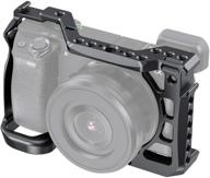 smallrig ccs2493: high-quality cage for sony alpha a6600/ilce 6600 mirrorless camera with cold shoe mounts logo
