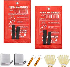 img 4 attached to 🔥 Fiberglass Emergency Suppression Retardant Fireplace Occupational Health & Safety Products: Ensuring Fire Safety in Emergency Situations