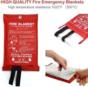 img 3 attached to 🔥 Fiberglass Emergency Suppression Retardant Fireplace Occupational Health & Safety Products: Ensuring Fire Safety in Emergency Situations