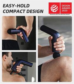 img 3 attached to Массажер Merach Deep Tissue Percussion Muscle Massager - мощная электрическая массажная пушка для профессиональной терапии, тихое и эффективное облегчение боли.