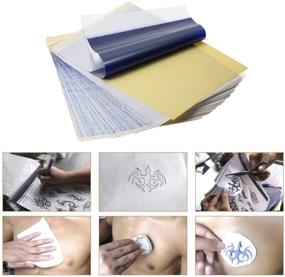 img 2 attached to Tattoo Transfer Paper Yuelong Supplies Crafting for Paper & Paper Crafts
