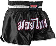 🩳 men's mrx boxing shorts: training, fight & muay thai shorts for mma, bjj, kickboxing - ultimate trunks clothing логотип