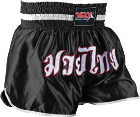 img 4 attached to 🩳 Men's MRX Boxing Shorts: Training, Fight & Muay Thai Shorts for MMA, BJJ, Kickboxing - Ultimate Trunks Clothing