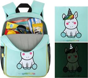 img 1 attached to Optimized SEO: Mommore Unicorn Backpack for Preschool and Toddler Travel