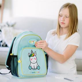 img 3 attached to Optimized SEO: Mommore Unicorn Backpack for Preschool and Toddler Travel