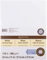 recollections white heavyweight cardstock paper logo