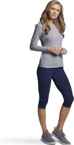 img 2 attached to 👚 Optimized Performance Cotton T-Shirts for Women by Russell Athletic