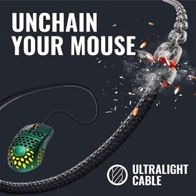 img 2 attached to 🖱️ Cooler Master MM711 Wilderness Edition: Lightweight Gaming Mouse with Honeycomb Shell, Ultraweave Cable, 16000 DPI Optical Sensor, and RGB Accents