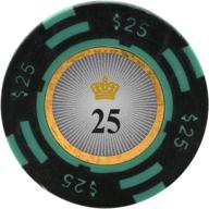 🎰 premium versa games crown casino clay poker chips - 13.5g weight - pack of 50 - choose colors логотип