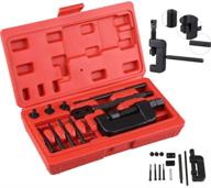 sofedy motorcycle chain rivet tool kit: all-in-one 13-piece set with red carrying case – cut, break & rivet chains effortlessly across 520/525/530/630 pitches – sturdy design for bikes logo