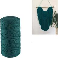 versatile 110yards macrame: ideal for knitting, decorative projects, and crafting logo