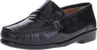 👞 black men's nunn bush bentley loafer shoes logo