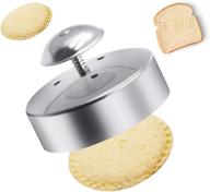 🥪 fendic sandwich cutter and sealer for kids - 3.5" stainless steel round sandwich cutter, decruster, and maker for sandwiches, hamburgers, and pies логотип