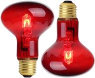 🦎 aomryom 100w 2 pack infrared heat lamp bulb - red light heat bulbs for pet lizards, bearded dragons, chameleons, snakes, reptiles & amphibians logo