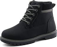 jabasic ankle lace up outdoor comfort boys' shoes : boots логотип