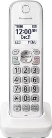 img 4 attached to 📞 PANASONIC KX-TGDA50W1 White Cordless Phone Handset for KX-TGD53x Series Cordless Phone Systems - Additional
