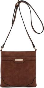 img 3 attached to 👜 Medium Crossbody Plate Women's Handbags & Wallets: Fashion-forward Crossbody Bags for Women