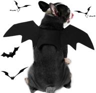 🦇 halloween pet bat wings costume - bwogue dog cosplay apparel for small to large sized dogs with party decoration логотип