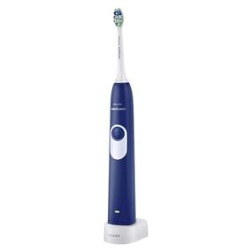 img 4 attached to Deep Blue Philips Sonicare 2 Series Plaque Control Electric Toothbrush with Rechargeable Battery, Model HX6211/92