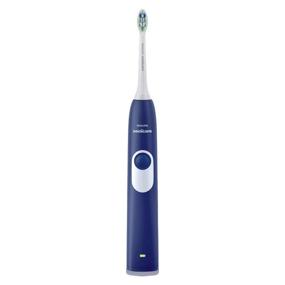 img 3 attached to Deep Blue Philips Sonicare 2 Series Plaque Control Electric Toothbrush with Rechargeable Battery, Model HX6211/92