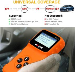 img 2 attached to 🔍 VXDAS OBD2 Scanner NT210: Advanced Auto Diagnostic Code Reader for Check Engine Light 2020