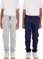 👖 black heather boys' tony hawk sweatpants with convenient pockets - pants logo