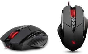 img 3 attached to Bloody Ergonomic Gaming Rubberized Coating