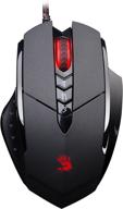 bloody ergonomic gaming rubberized coating logo