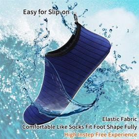 img 2 attached to Water Quick Dry Barefoot Outdoor Sports Men's Shoes