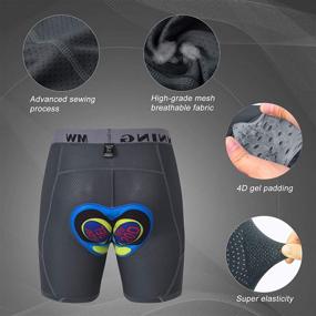 img 3 attached to 🚴 FEIXIANG Men's Cycling Underwear: 3D Padded Bike Shorts for Enhanced Comfort and Performance