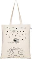 ecoright canvas tote bag: stylish & sustainable shopping companion for women логотип