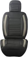 alpena masque 63054 luxury series gray seat cover: premium quality, 1 pack logo