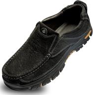 tfo leather loafers walking trekking logo