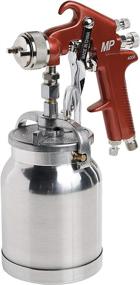 img 4 attached to 🎨 Astro Pneumatic Tool 4008 Spray Gun with Cup - Red Handle 1.8mm Nozzle: Your Ultimate Painting Companion
