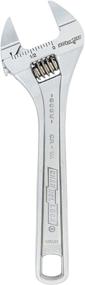 img 3 attached to Channellock 806SW Xtra Slim Jaw 6-Inch Adjustable Wrench: Precise Grip in Tight Spaces, Easy Sizing with Measurement Scales