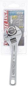 img 1 attached to Channellock 806SW Xtra Slim Jaw 6-Inch Adjustable Wrench: Precise Grip in Tight Spaces, Easy Sizing with Measurement Scales