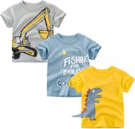 zukocert toddler crewneck dinosaur kts02 set1 100 boys' clothing: comfy and stylish outfits for your little adventurer logo