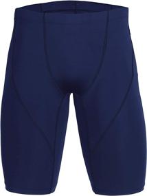 img 3 attached to 🩳 beroy Men's Compression Shorts: One-Pocket Base Layer for Effective Athletics Training and Workouts