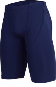 img 4 attached to 🩳 beroy Men's Compression Shorts: One-Pocket Base Layer for Effective Athletics Training and Workouts