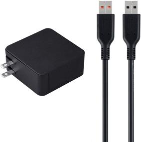 img 4 attached to 💡 65W 40W AC Charger for Yoga 3 Pro 3-Pro 3-1370 3-1470 3-1170 Pro-1370 1170 1370 1470 - Power Adapter Cord