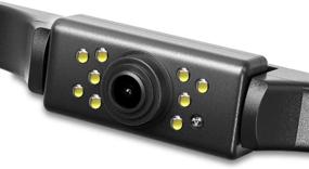 img 3 attached to 📷 Enhanced Rear View Reversing Backup Camera: 170° Perfect View Angle, 9 LED Lights, Night Vision, Waterproof - Ideal for RV, Truck, Bus