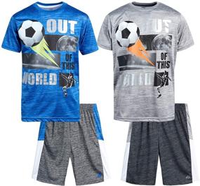 img 4 attached to Ultimate Performance Basketball Apparel for Pro Athlete Boys: Experience Unmatched Style and Comfort