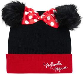 img 3 attached to 🧤 Stay Cozy with Disney Minnie Winter Mittens - Toddler Girls' Cold Weather Accessories