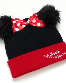 img 2 attached to 🧤 Stay Cozy with Disney Minnie Winter Mittens - Toddler Girls' Cold Weather Accessories