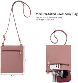 img 2 attached to 👜 Versatile Crossbody Ladies Shoulder Handbags with Wallet for Women's Style and Convenience - Hobo Bags Included