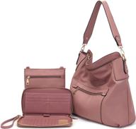 👜 versatile crossbody ladies shoulder handbags with wallet for women's style and convenience - hobo bags included logo