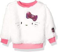 🎀 stylish hello kitty girls' fashion sweatshirt in celebration of the 45th anniversary logo