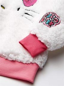 img 1 attached to 🎀 Stylish Hello Kitty Girls' Fashion Sweatshirt in Celebration of the 45th Anniversary