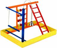 🦜 medium wood play gym bird toy by jw pet company - activitoys логотип